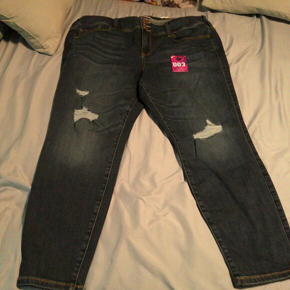 Torrid Dark Denim Jeggings - Picture 1 of 10